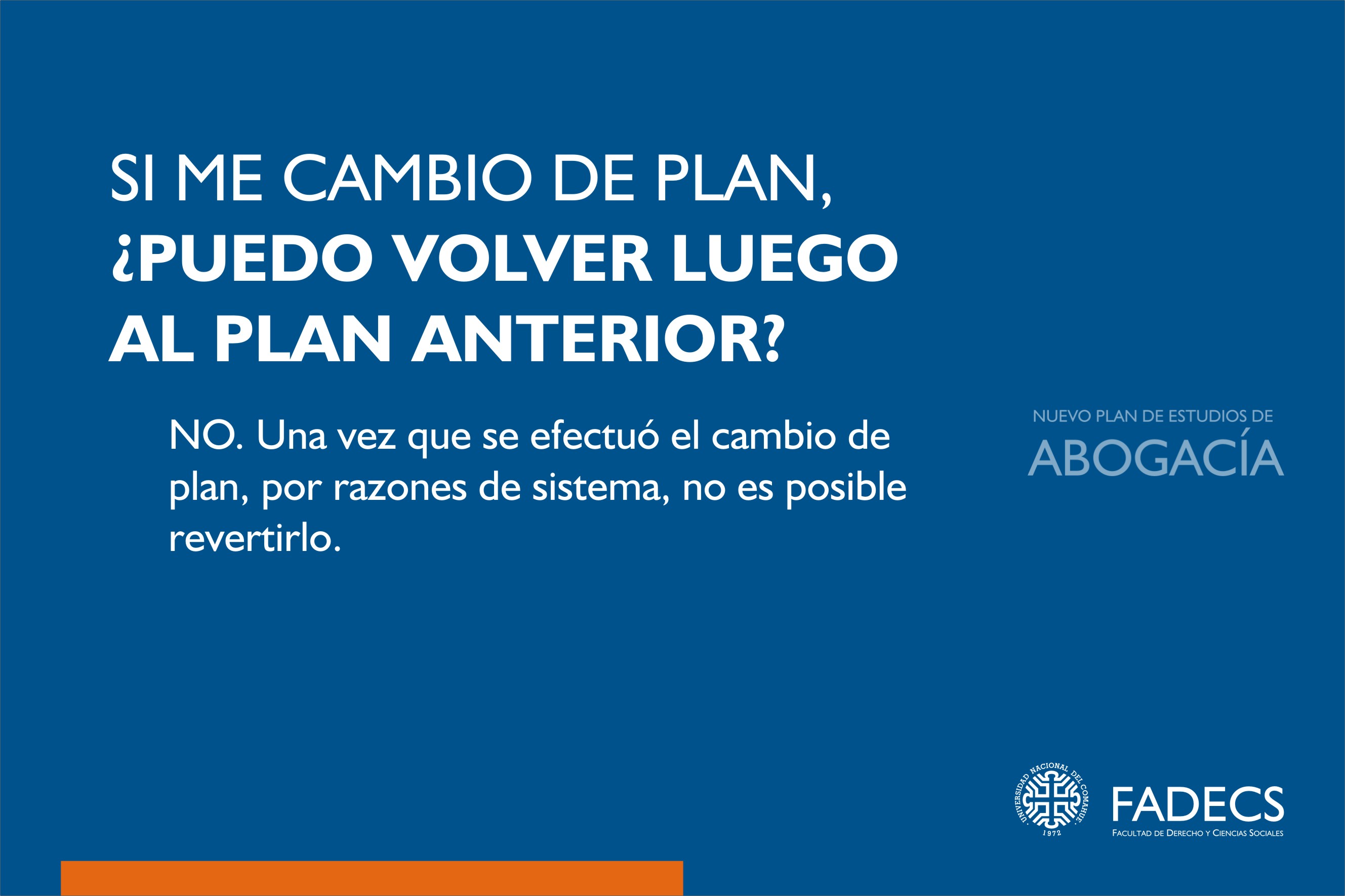 NUEVO PLAN DE ESTUDIOS DE ABOGACÍA